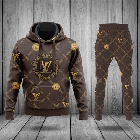 mens lv hoodie|louis vuitton men's sweatsuit.